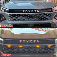 Toyota Hilux Grill led kit Amber or White 2026