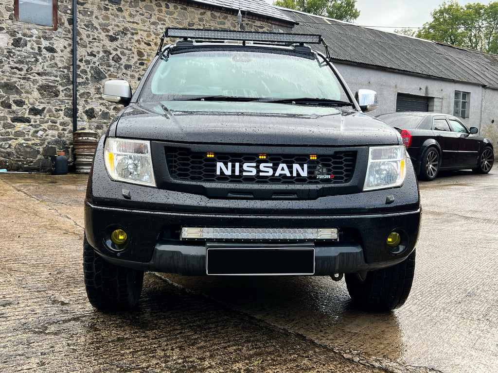 NEW RELEASE NISSAN NAVARA D40 PRE-FACELIFT /PATHFINDER R51 FULL GRILL WHITE VERSION