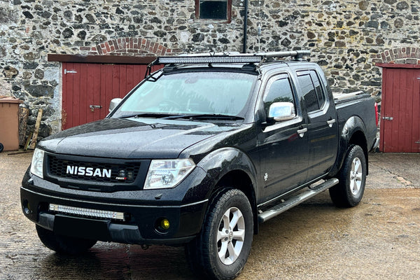 NEW RELEASE NISSAN NAVARA D40 PRE-FACELIFT /PATHFINDER R51 FULL GRILL WHITE VERSION