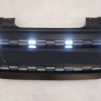 NISSAN NAVARA D40 PRE-FACELIFT FULL GRILL REPLACEMENT MATT BLACK *NO LOGO*