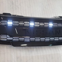 NISSAN NAVARA D40 2005-2010 GRILL BLACK NISSAN