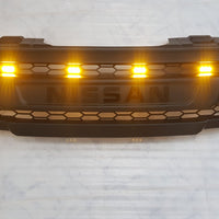 NISSAN NAVARA D40 2005-2010 GRILL BLACK NISSAN