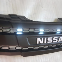 NISSAN NAVARA D40 2005-2010 GRILL White Nissan