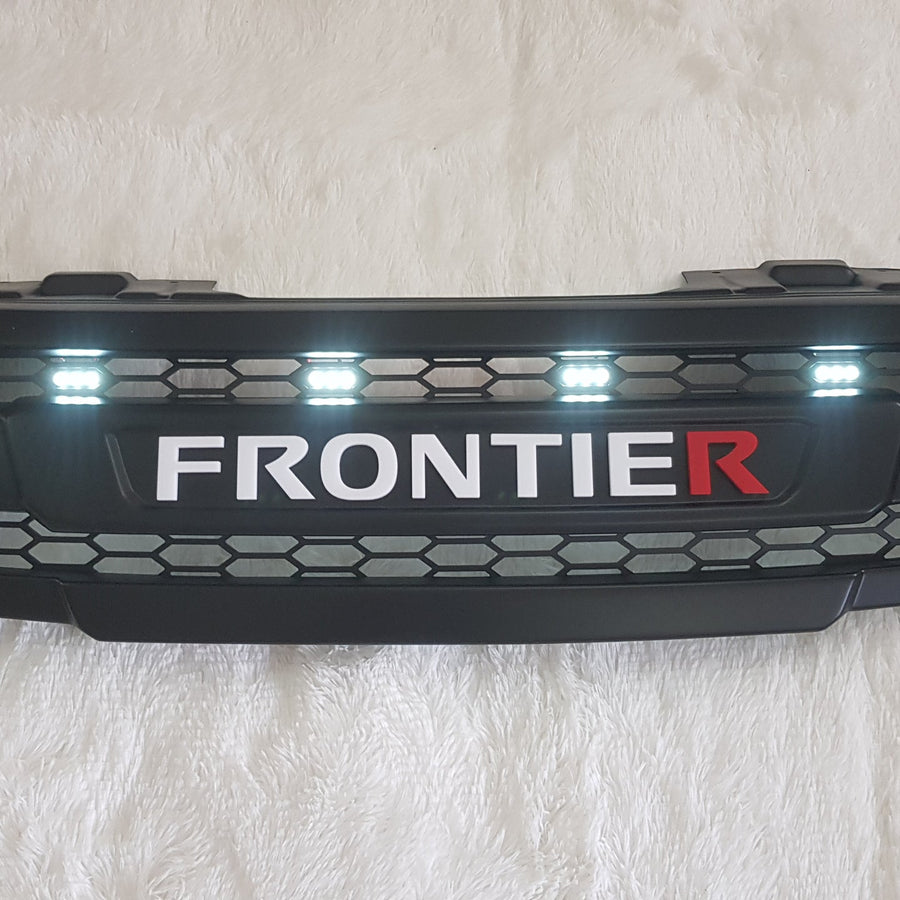 NISSAN NAVARA D40 2005-2010 GRILL Frontier logo