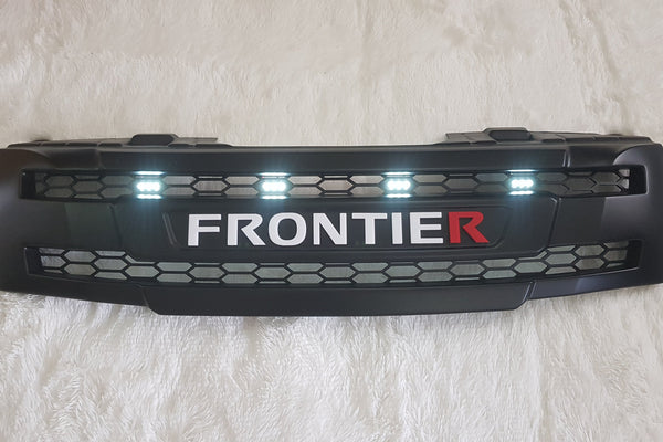 NISSAN NAVARA D40 2005-2010 GRILL Frontier logo