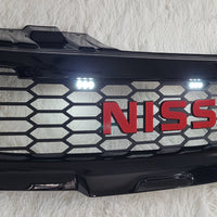 NISSAN NAVARA D40 2005-2010 GRILL RED NISSAN V2