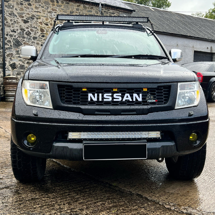 NISSAN PATHFINDER 2005-2010 GRILL WHITE NISSAN V2