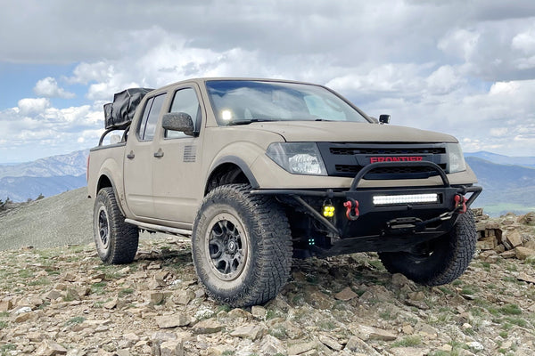 NISSAN NAVARA D40 2005-2010 GRILL RED FRONTIER