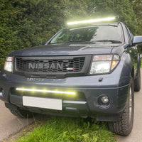 NISSAN NAVARA D40 2005-2010 GRILL BLACK NISSAN V2