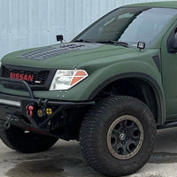 NISSAN NAVARA D40 2005-2010 GRILL RED NISSAN V2